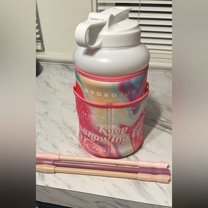 Hydrojug Pro and Straws